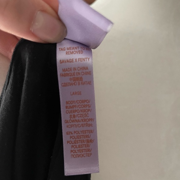 Savage x Fenty Tie Front Keyhole Slip - Picture 14 of 15